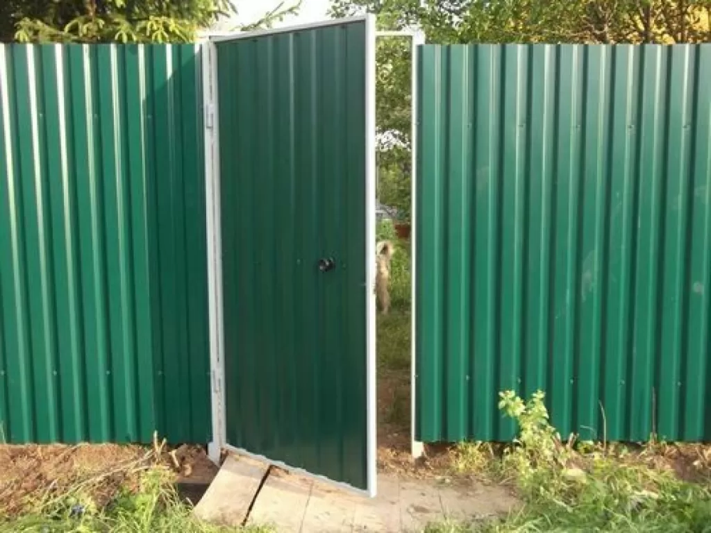 Калитка в рамке