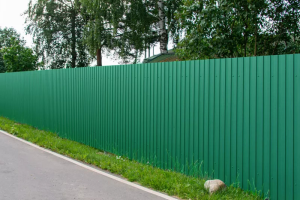 Забор из профнастила Эконом