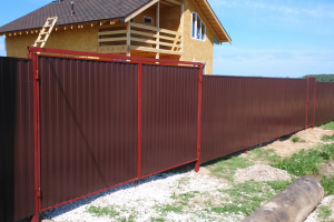 Забор из профнастила Эконом