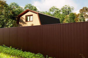 Забор из профнастила Стандарт