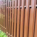 Забор из евроштакетника (шахматка) 1.8м высотой