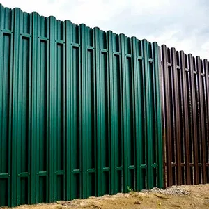 Заборы из металла (штакетник)